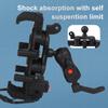 Octopus Shockproof Phone Holder Motorcycle Bicycle Stand 15W Wireless Charger 33W Type C Port Motorbike Bike Cellphone Bracket