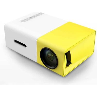 Оригинальный портативный светодиодный проектор YG300 500 лм, аудио 3,5 мм, 320x240 пикселей, HDMI, USB, мини-проектор YG-300, домашний медиаплеер