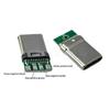 1 Набор Электрические Клеммы Сварка DIY Аксессуары Тип C USB 3.1 3A Быстрая Зарядка USB Разъемы Разъем Типа C Штекер