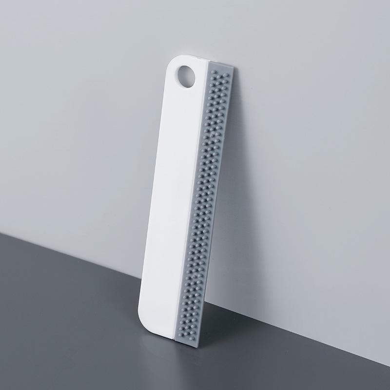 Скребок для мытья стекол и плитки, щетка для чистки ванной комнаты, силиконовая салфетка для мытья зеркал и окон