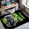 Custom Name Truck Printed Carpet,Rug for Office Chair Living Room Bedroom Kitchen Room Decor Gifts.