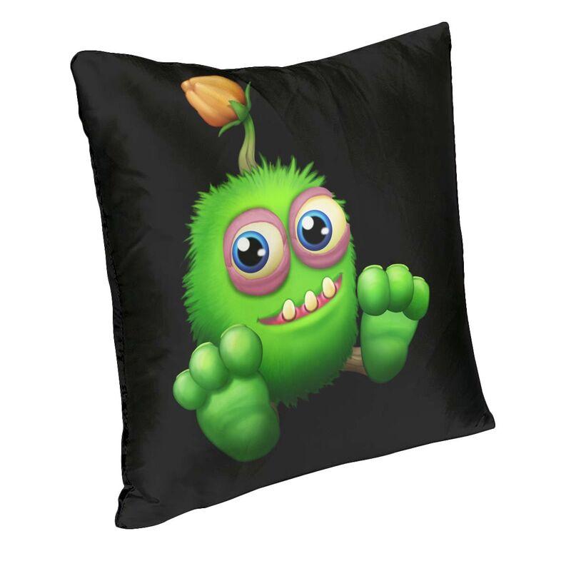 Наволочка My Singing Monsters для дивана в гостиной, квадратная декоративная подушка, 40x40 см