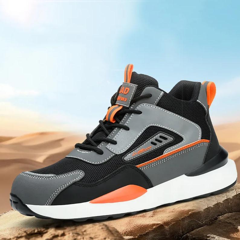 Мужские повседневные пластиковые накладки на носок рабочие защитные ботинки инструментальные защитные утепленные ботинки осень зима безопасные ботильоны защитная обувь