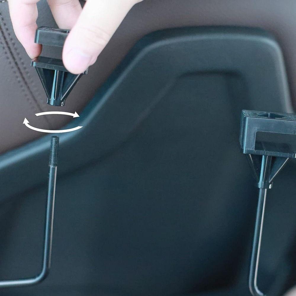 Steel Hard Hat Holder Black Car Hat Rack Creative Cowboy Hat Car Holder Rack  Truck