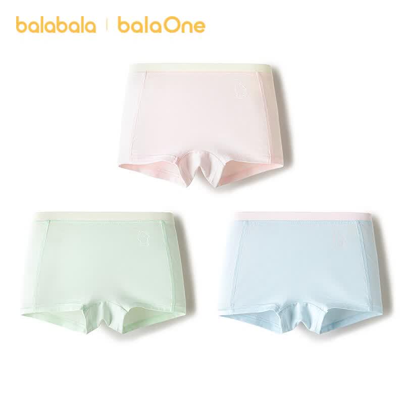 BalaOne Kids' Cotton Boxer Briefs 3-Pack