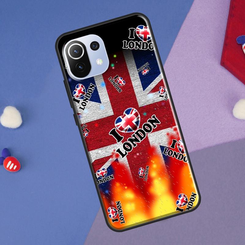 London Bus England Big Ben Cover For Xiaomi 13 14 Ultra 11T 12T 13T 14T Pro POCO X7 Pro X3 X5 F3 F5 F6 M6 X6 Pro Case