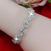 Elegant Deluxe Austrian Crystal Bracelet Women Infinity Rhinestone Bangle Gift