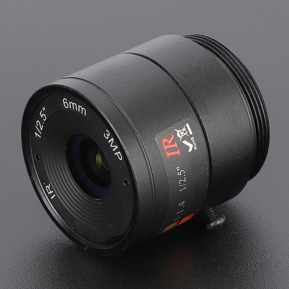 6 мм 3MP HD F1.4 1/2.5 CS крепление CCTV объектив для камеры