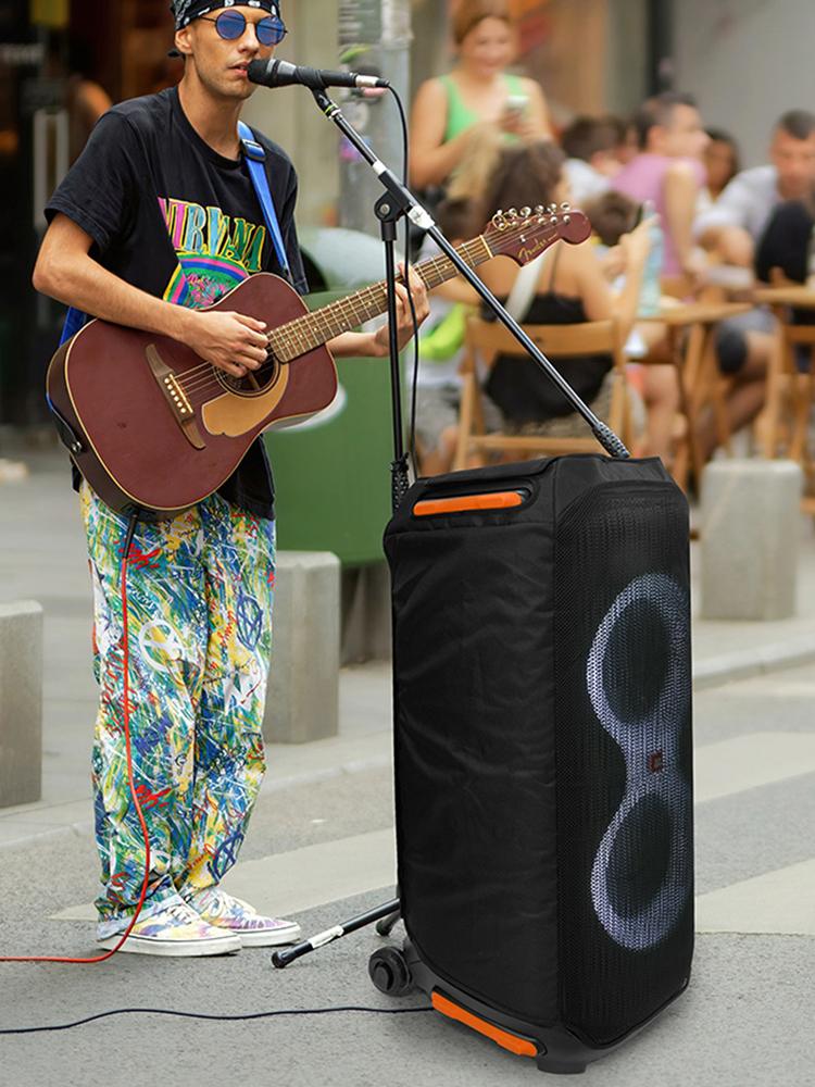 Чехол для портативной колонки с застежкой-молнией, складной сетчатый защитный чехол для колонки JBL Party Box 710.