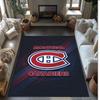 Кристальный бархатный ковер Montreal Canadiens Мягкий Анти?Нескользящий коврик для пола, удобный ковер для декора гостиной, спальни в доме