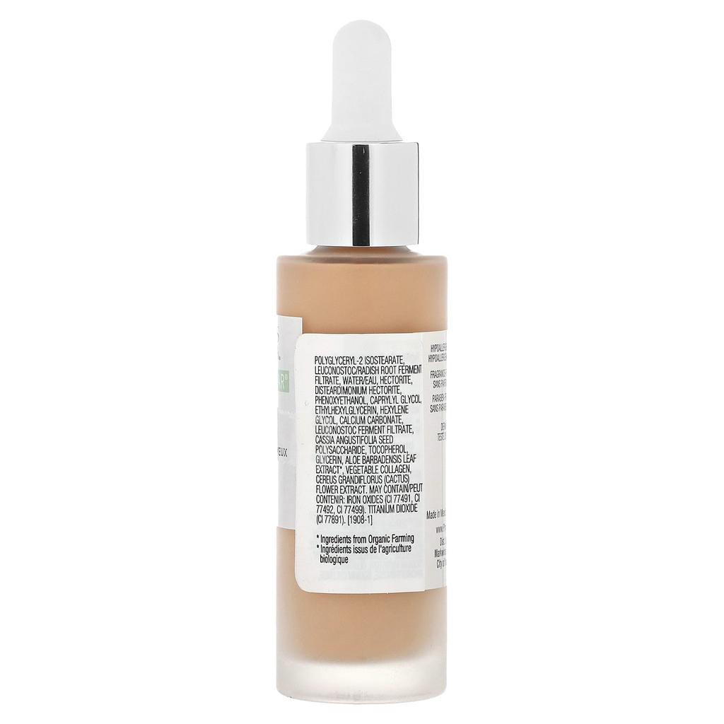 Physicians Formula Organic Wear, Шелковистый тональный эликсир, с маслом жожоба, Светлый, 1 жидкая унция (30 мл)