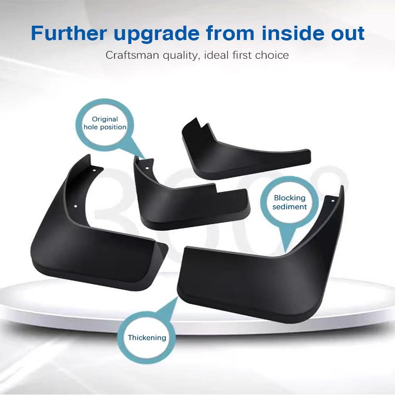 Для Land Rover Discovery 3 2004 ~ 2009 автомобильные брызговики Стайлинги расширители крыльев Брызговики Duraflap Guardabarro Set Car