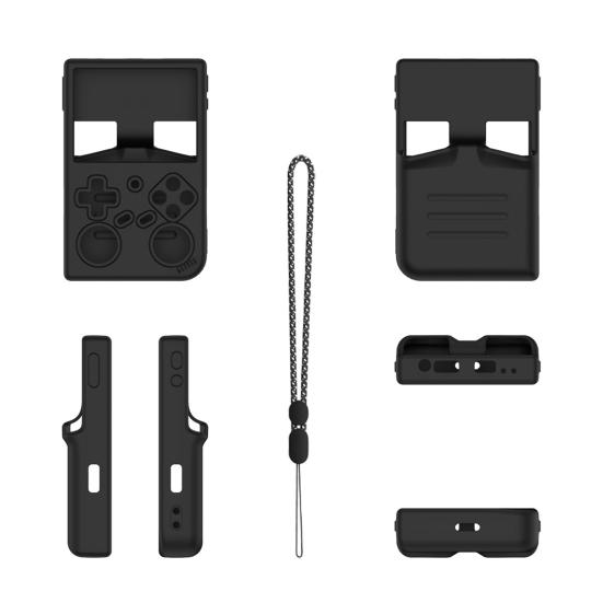 Защитный чехол для игровой консоли ANBERNIC RG 35XX Pro, противоударный протектор для портативной игровой машины, силиконовая накладка-скин, корпус, игровые аксессуары