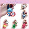 Marvel Captain America Keychain Toy Bag Pendant Kids Gifts