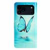 Для iPhone 17 Pro Чехол-кошелек с принтом под кожу PU, подставка, чехол для телефона с ремешком