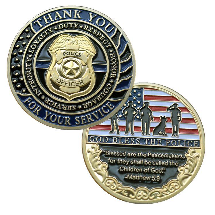 Custom Colored Metal Commemorative Coin and Medal Collection