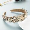 Women Hairband Personality Full Crystal  Gorgeous Baroque Headband Prom Street Pat Hair Ooop