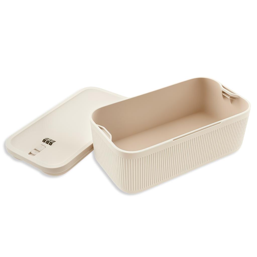 Medication Password Locking Box Versatile Safe Small Lockable Storage Box for Home Office Travel Medicine and Food Organizer