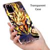 Dragonball Z Saiyan Transparent Silicone Cover For Samsung Galaxy S22 Pro S21 S20 FE Ultra S10 S10E Lite S9 Plus Phone Case