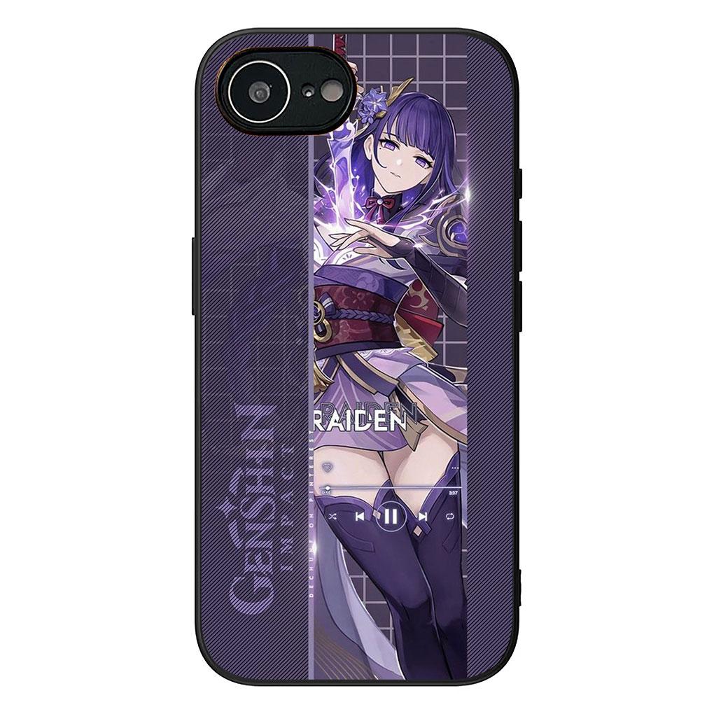 Чехол для телефона для Xiaomi Poco C75 C65 C71 C85 X7 X6 X5 F7 F8 Ultra F6 Pro Корпус Case Baal Raiden Shogun Genshins Impacts Venti