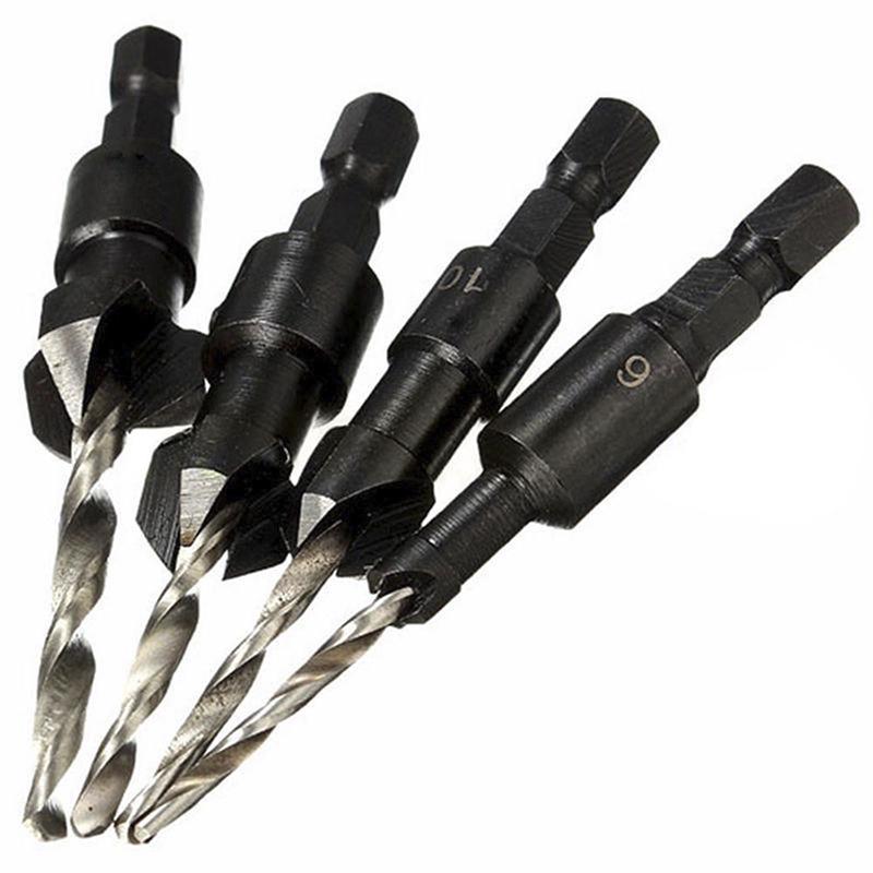 1/4 Hexagon Shank Taper Drill Bit Hole Saw Pilot Drill