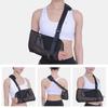 Kids Arm Sling for Fracture Breathable Forearm Support Anti-Choking Shoulder Sling Arm Brace One-Size-Fits-All Washable Reusable Sports Injury