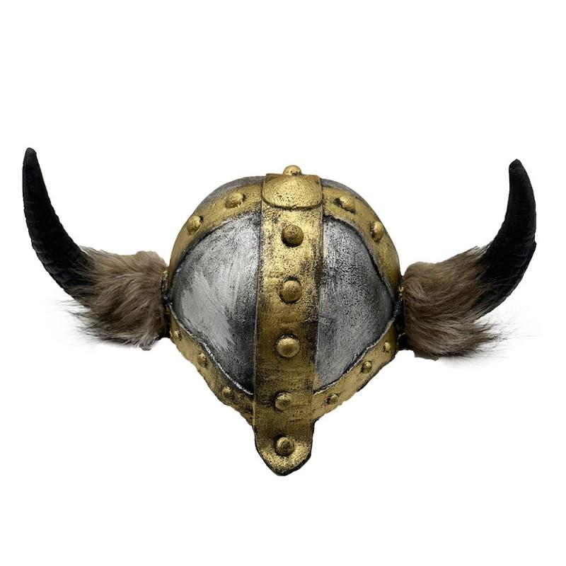 Viking Helmet Halloween Costume Accessory Mardi Gras Party Headwear