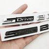 3D sDrive 18i 25d Car Emblem Badge For BMW X1 X2 X3 X4 Z4 Rear Trunk Letter Logo Gloss Black Chrome Sticker Accessories