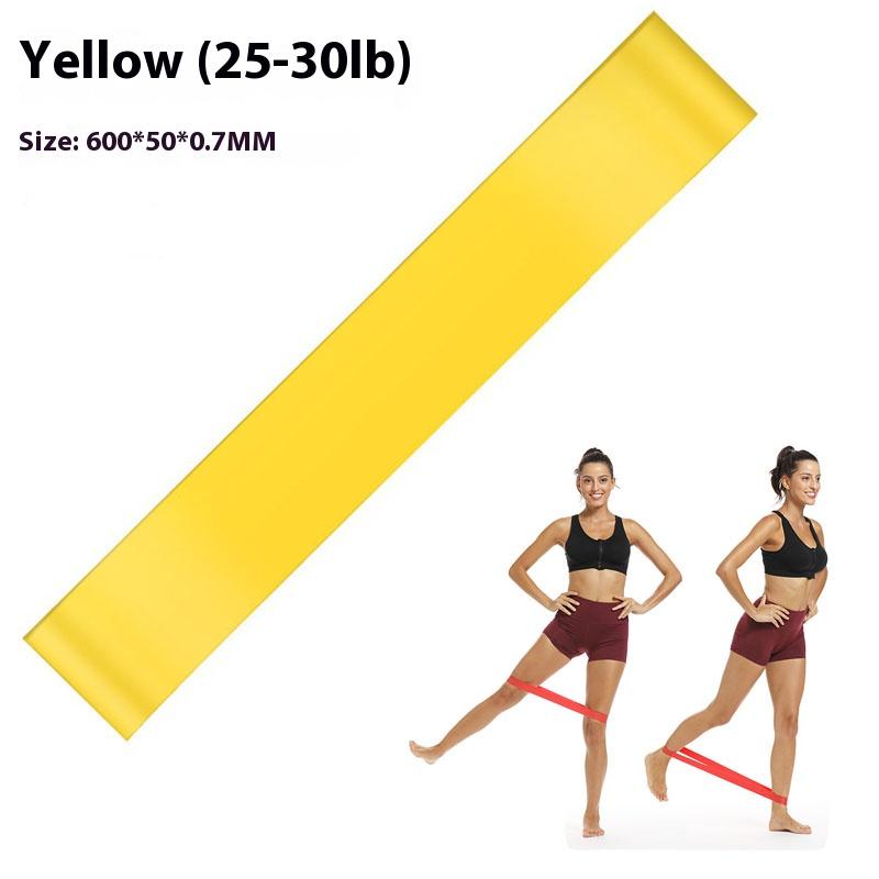 Fitness Resistance Bands Thickened Yoga Elastic Sheet Stretch Band Agility Training Strength Training Gym Equipment For Home