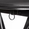 Tabouret pliant en PVC "Elisa" Atmosphera - Noir - Par 1 - Noir -