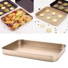 24.5*18.5*2.6cm Baking Pan Cake Mold 10 Inches Baking Bread Tray Cake Baking Pan