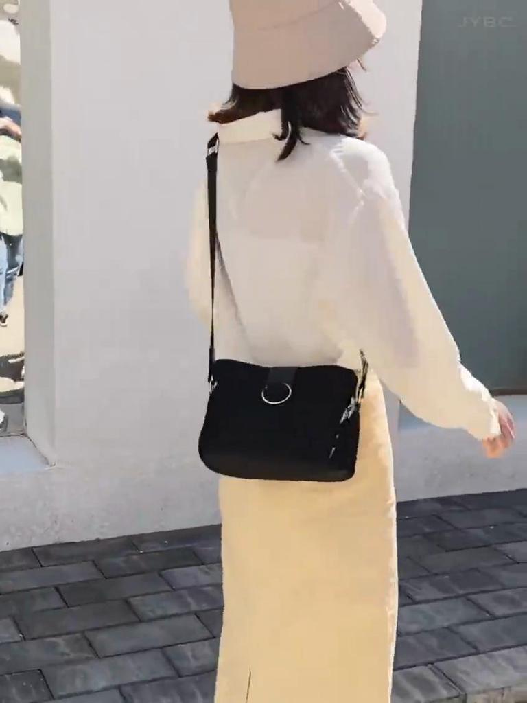 Casual Nylon Shoulder Bag Women Fashion Waterproof Messenger Bag Travel Light Small Crossbody Bag Shopping Lady Handbag Purse