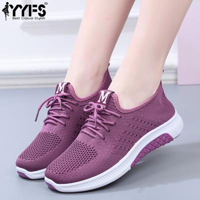Обувь для женщин 2023 Осень Новая женская обувь Повседневная обувь для мам Обувь-носки Мягкая подошва Спортивная обувь для женщин