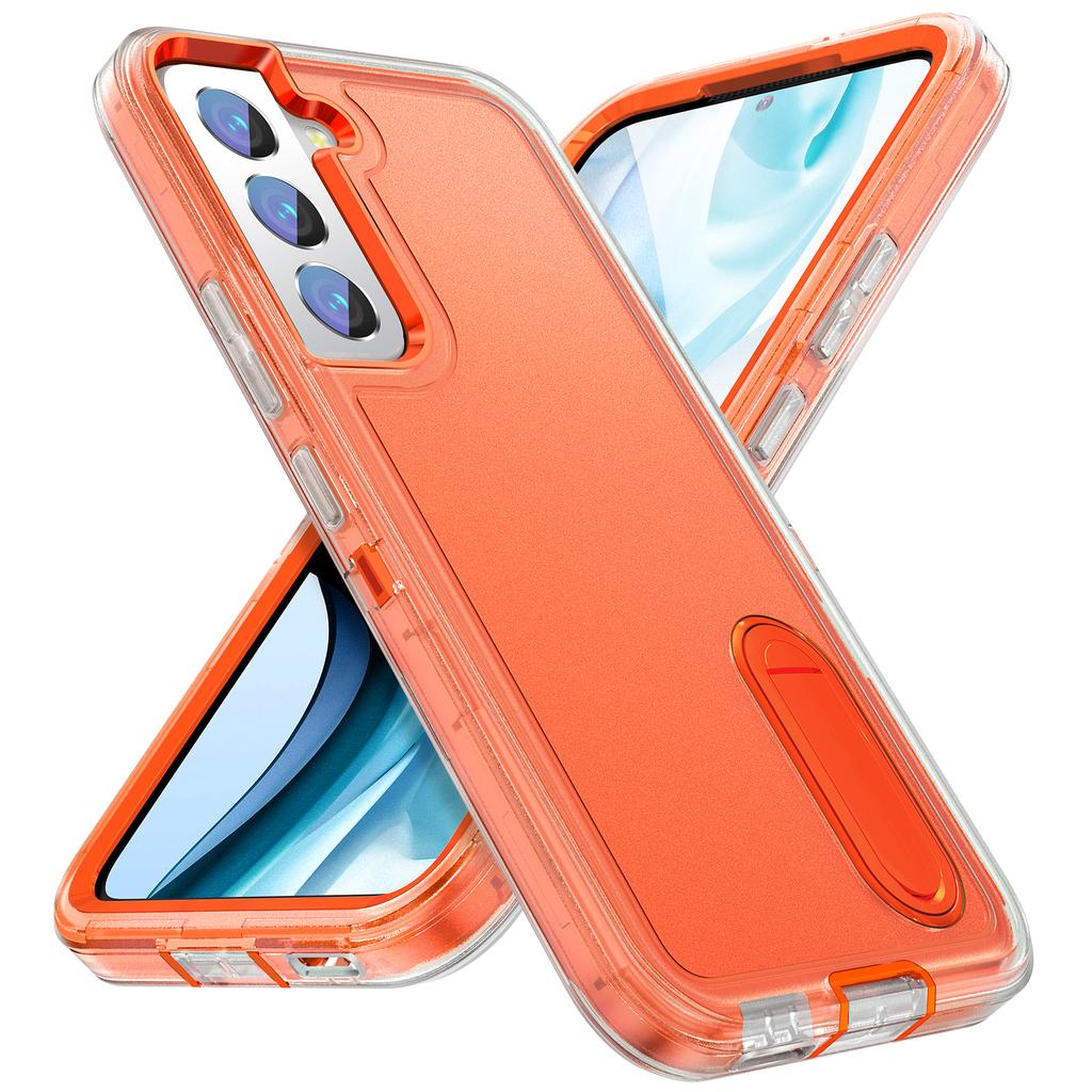 3-в-1 для Samsung Galaxy S22 S23 S24 S25 FE S26 Ultra A17 A16 A15 A56 A36 A26 A54 A14 A53 A13 A06 Ударопрочный чехол повышенной прочности