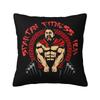 Bodybuilding Gym Throw Pillow Case cm Sofa Fitness Muscle Cushion Cover Soft Polyester Pillowcase Doublesided Printing