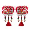 Embroidery Chinese New Year Headwear Lion Dance Ancient Style Hairpin Cute Hanfu Hair Sticks  Baby
