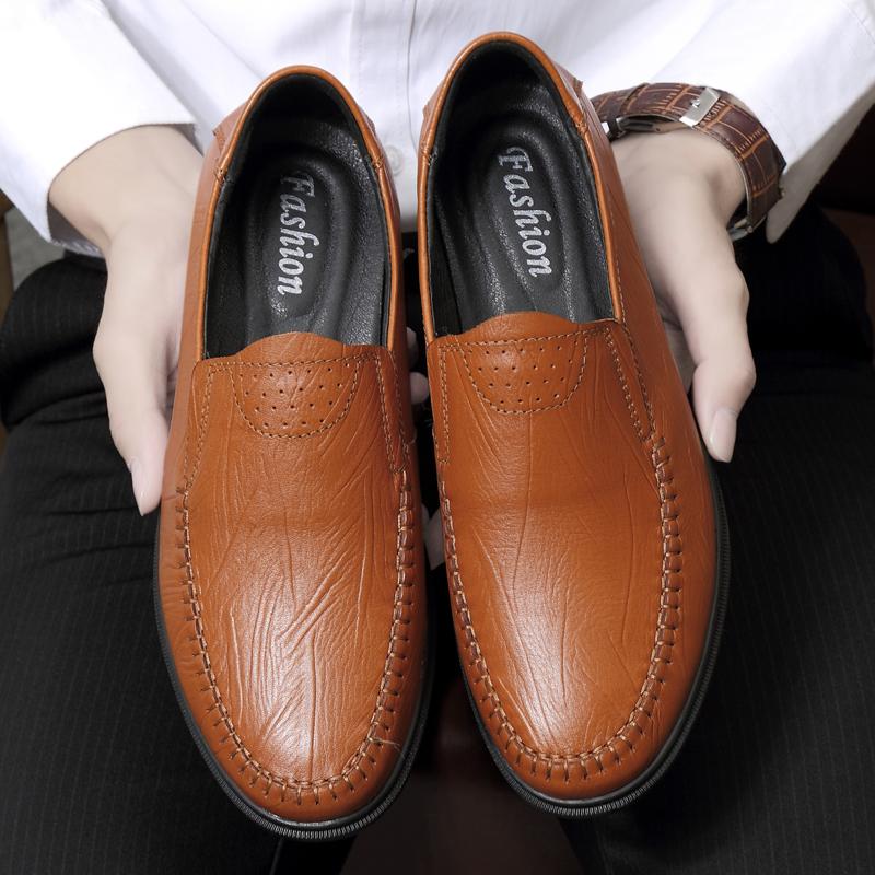 Мужские мокасины Slip on из натуральной кожи, повседневная обувь для мужчин, дизайнерские мокасины, горячая распродажа, туфли-лодочки, новый тренд, мужская обувь для вождения
