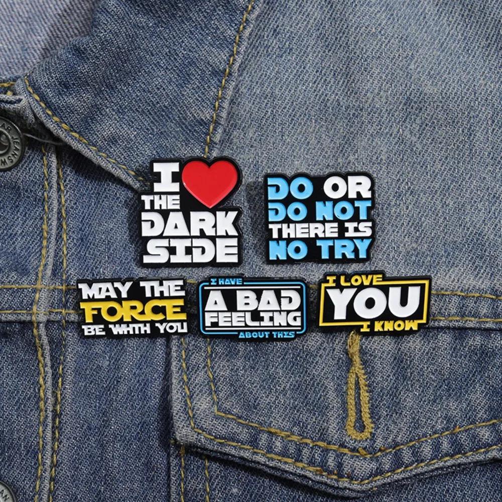 Панк Креативные Научно-фантастические Фильмы Эмалевые Значки Значок Индивидуальный Готический Фильм Лацкан Значок Брошь для Поклонников Детей Друга Модные Аксессуары