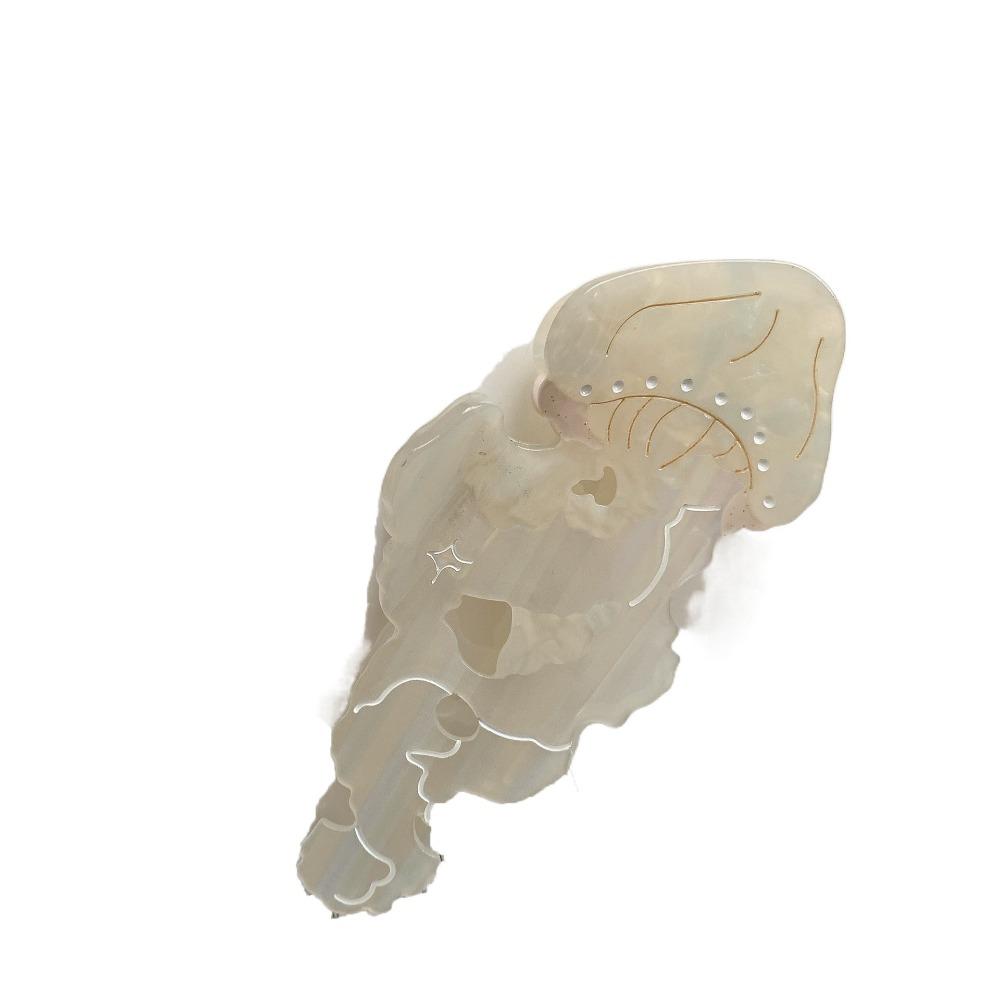 Animal Jellyfish Hair Claw Ocean Series Large Shark Clip Creative Hair Grab Clip  Female