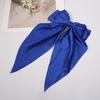 Заколка для волос Yousheng с бантом, тематическая, шифоновая, с длинной лентой, зажим для волос, яркий цвет, легкая, краб для волос на затылок, аксессуары для волос