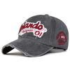 Letter Embroidery Washed Denim Baseball Cap Unisex Adjustable Cotton Hat Men Hiking Caps Snapback Hats Wild Hat