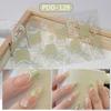 14Strips Gel Nail Stickers Floristic Gel Nail Polish Strips Nail Art Stickers  DIY Nail Art Making