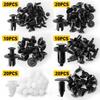 Parts Car Body Plastic Bumper Fender Tool Trim Retainer Clips Fastener Kit 100Pc