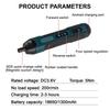 3.6V Беспроводная электрическая отвертка перезаряжаемая мини-дрель портативный набор электроинструментов для обслуживания бытовой техники