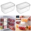1Pcs Kitchen Supplies Food Storage Box Fruits Meat Preservation Fridge Organizer Container