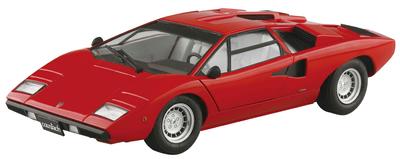AOSHIMA The Super Car Series Lamborghini Countach LP400 1974 Пластиковая модель 1/24 № 01