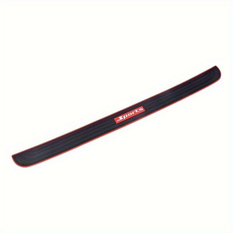 Car Rear Bumper Protector Guard, Trunk Sill Cover Strip Scratch Guard Pad, Universal Rubber Threshold Protection Sticker for Auto Accessories