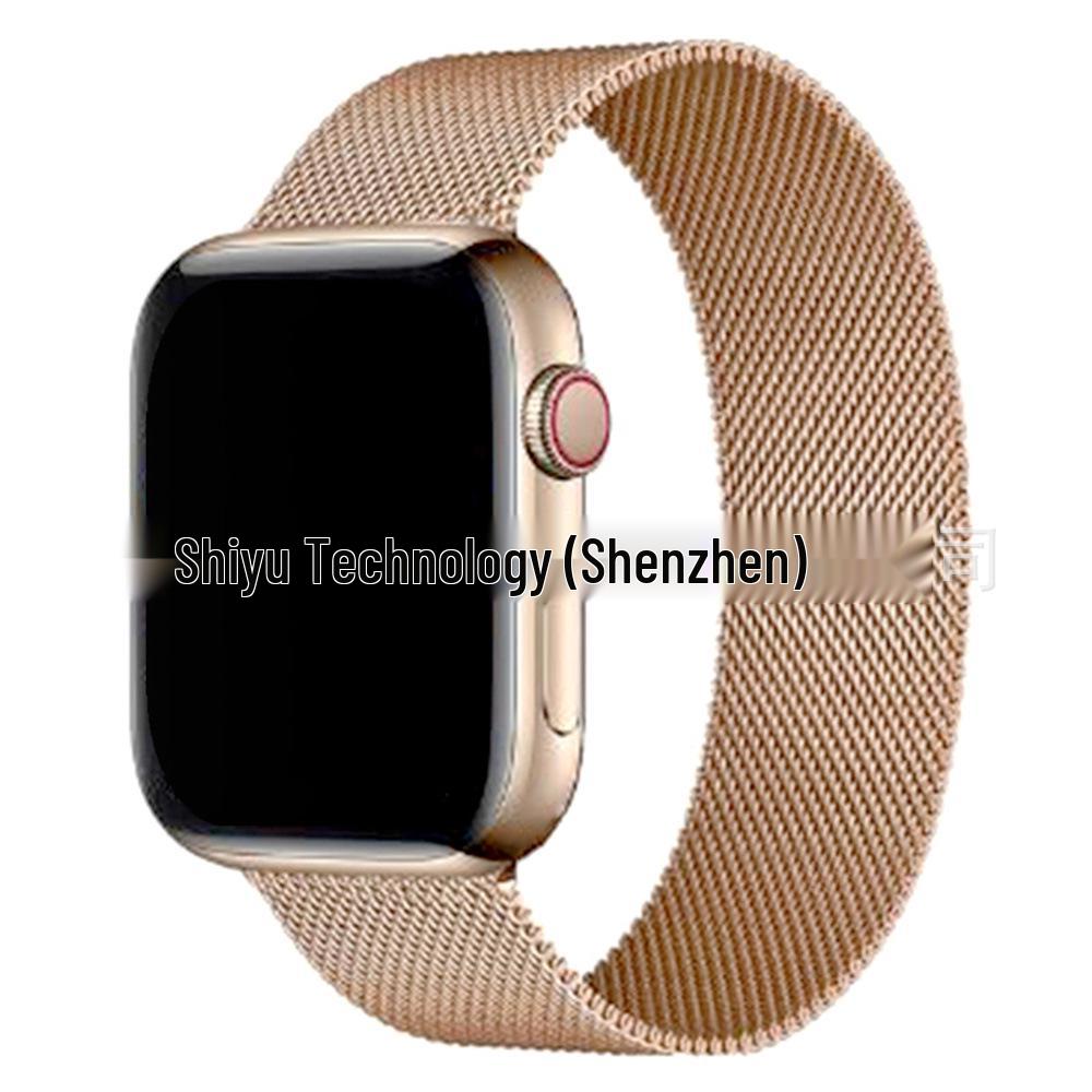 Совместимый металлический ремешок-петля для Apple Watch Series 5-9, SE