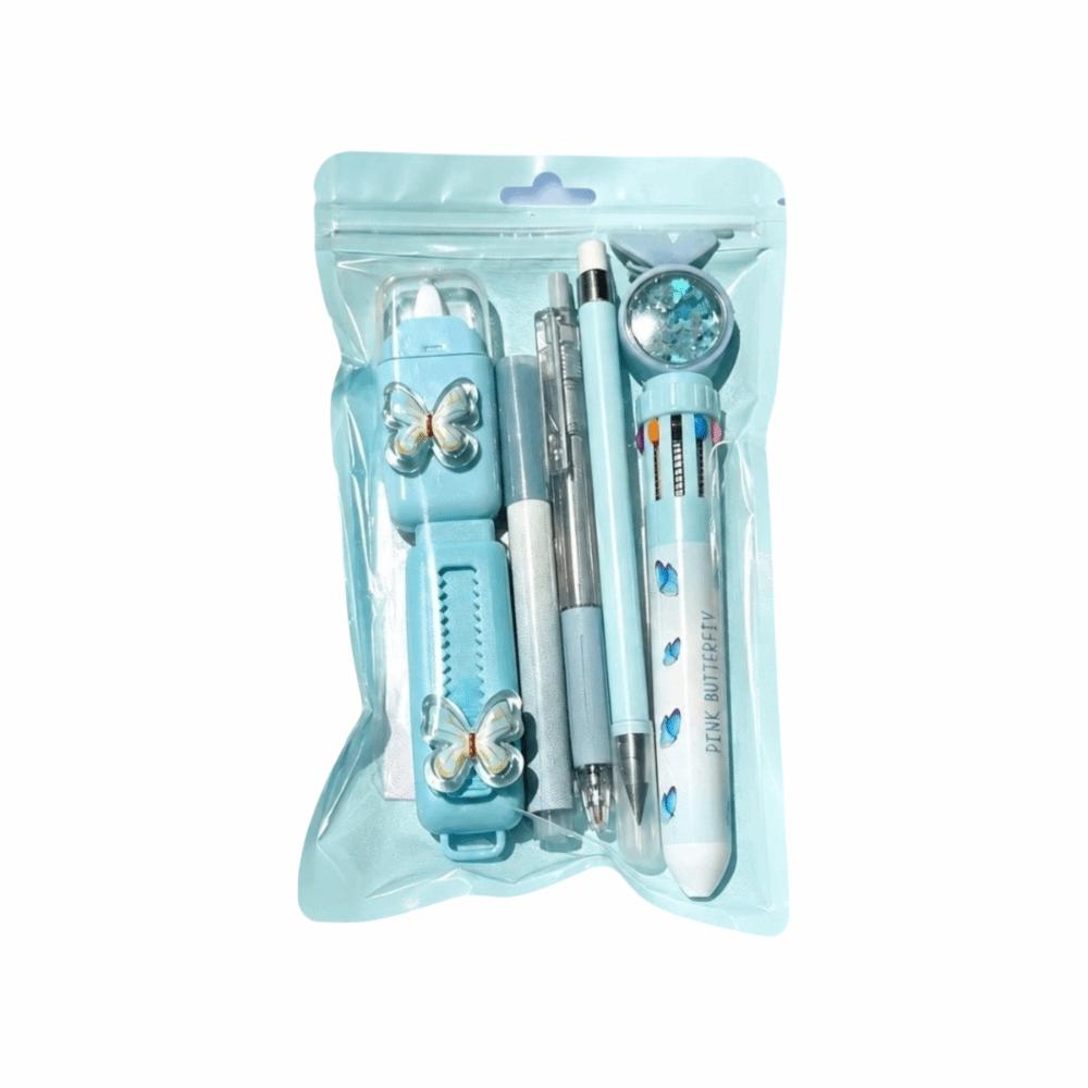 Butterfly Themed Stationery Kit Complete Stationery Ballpoint Pen Gel Pen  School Supplies