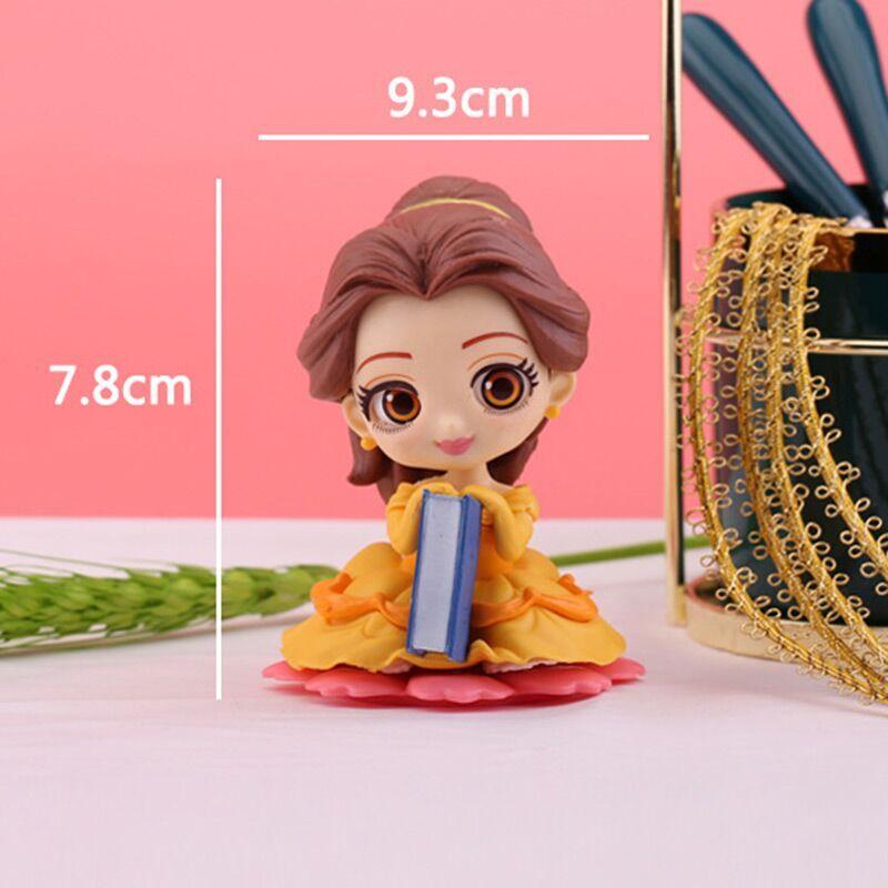 Princess Ariel Rapunzel Cinderella Mermaid Anna Elsa Belle Sofia Snow White Mulan The Little Mermaid Figure Toys Kid Gift